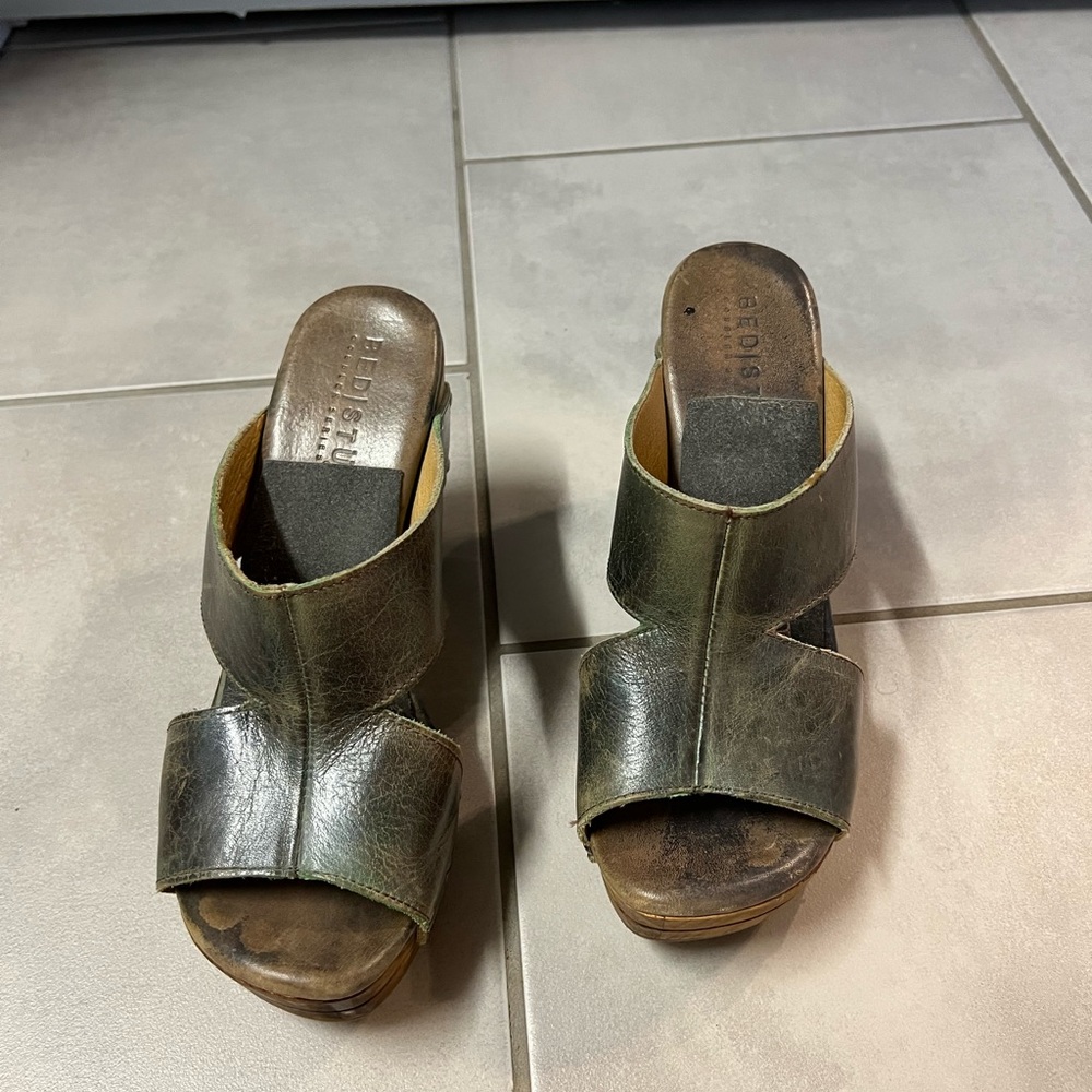 Bedstu wedges size 8- green